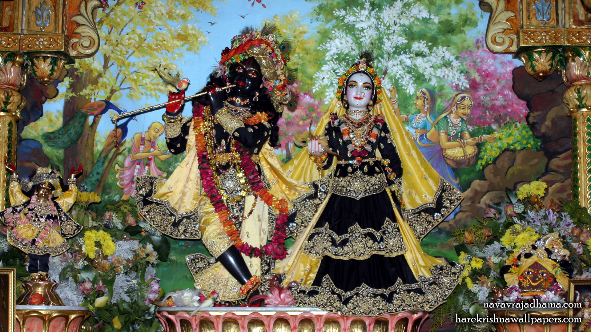 Sri Sri Radha Shyamsundar Wallpaper (020) Size 1920x1080 Download