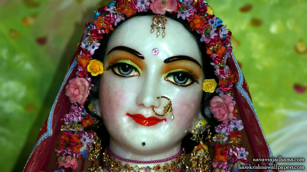 Sri Radha Close up Wallpaper (024) Size1280x720 Download