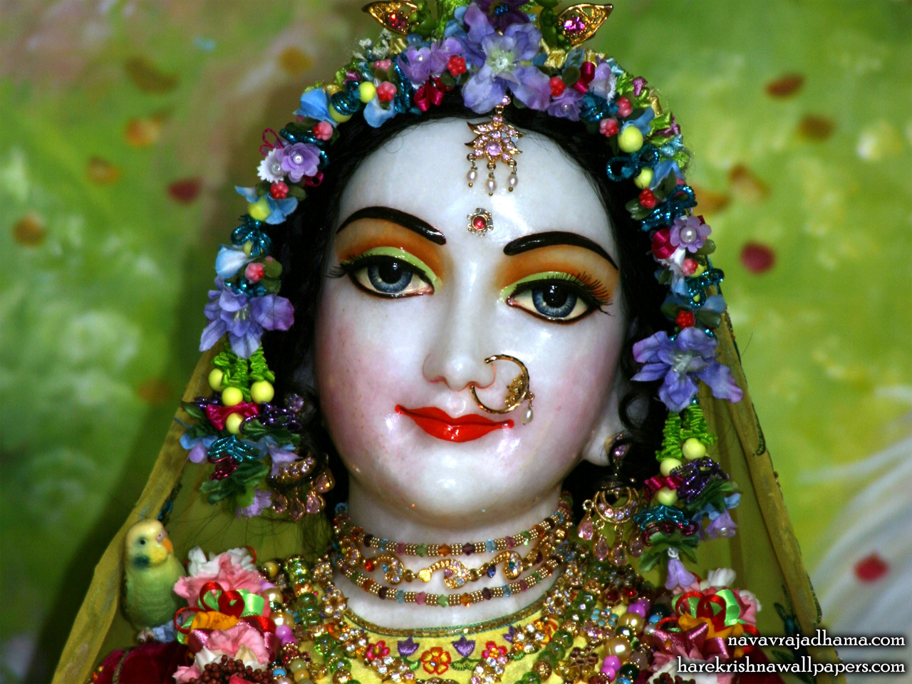 Sri Radha Close up Wallpaper (026) Size 1280x960 Download