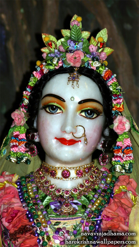 Sri Radha Close up Wallpaper (027) Size 450x800 Download