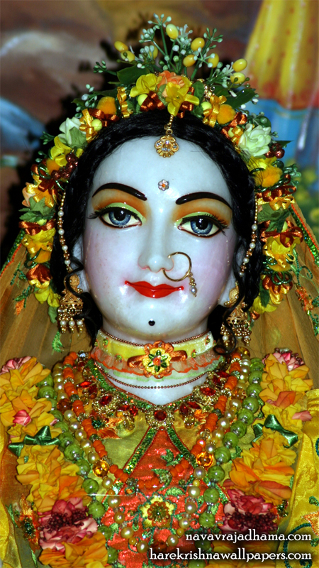 Sri Radha Close up Wallpaper (028) Size 450x800 Download