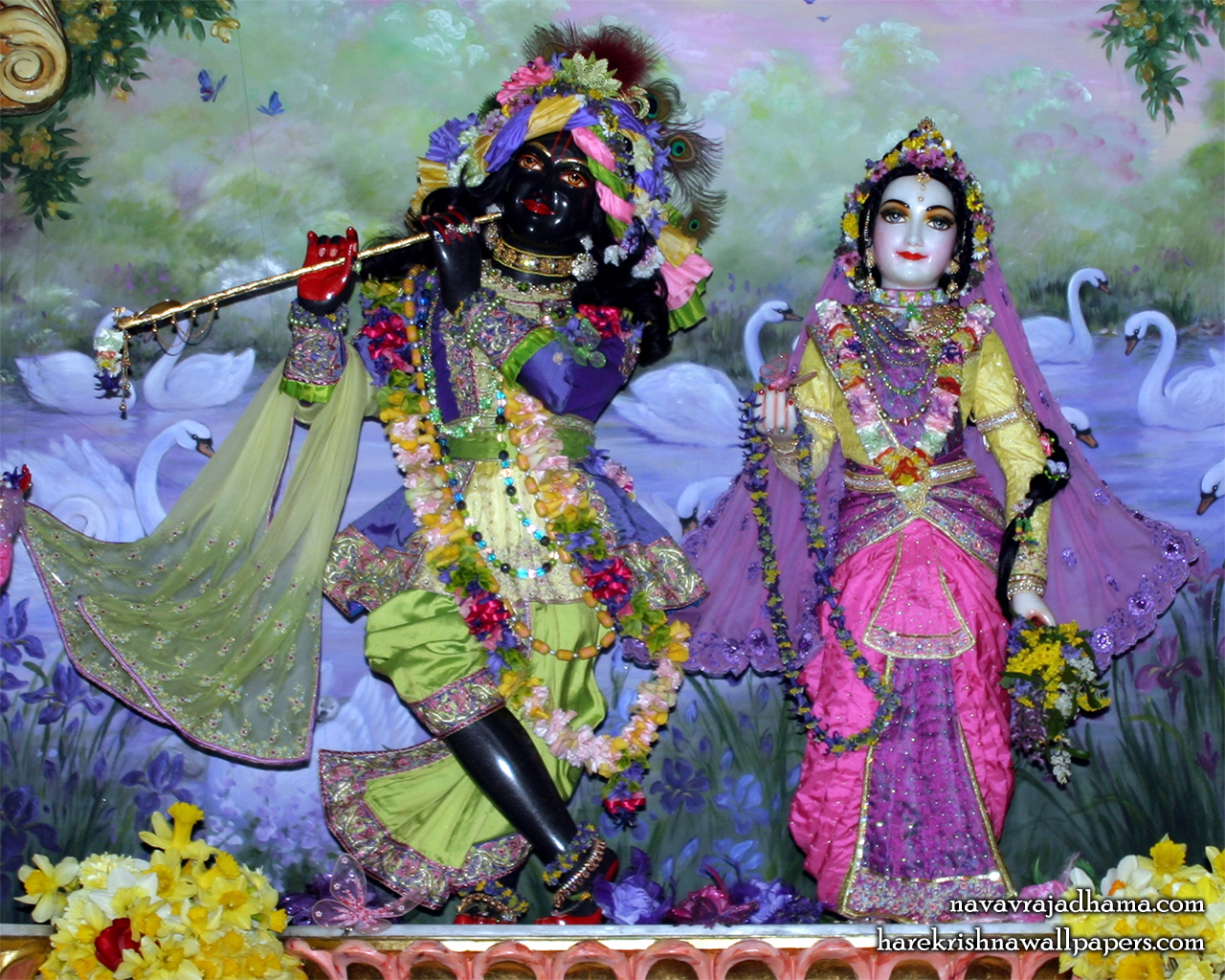 Sri Sri Radha Shyamsundar Wallpaper (028) Size 1280x1024 Download