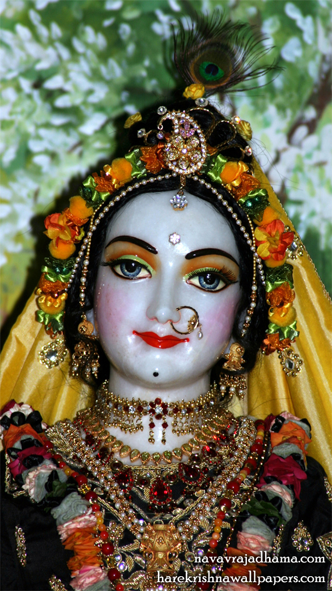 Sri Radha Close up Wallpaper (030) Size 675x1200 Download