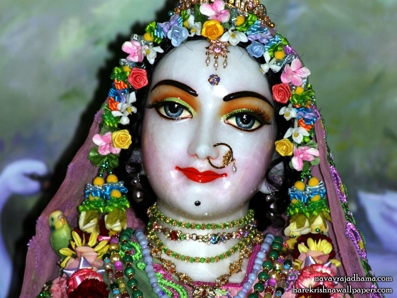 Sri Radha Close up Wallpaper (031) Size 1280x960 Download