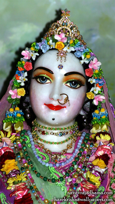 Sri Radha Close up Wallpaper (031) Size 450x800 Download