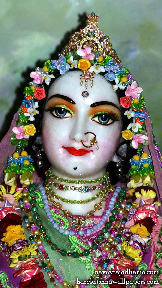 Sri Radha Close up Wallpaper (031) Size 675x1200 Download