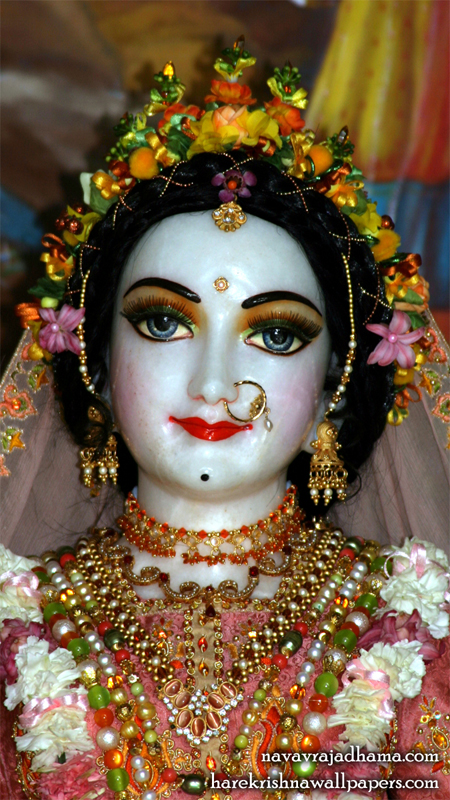 Sri Radha Close up Wallpaper (032) Size 450x800 Download