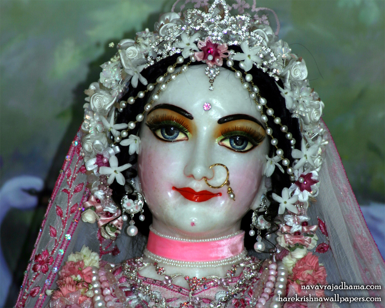 Sri Radha Close up Wallpaper (033) Size 1280x1024 Download