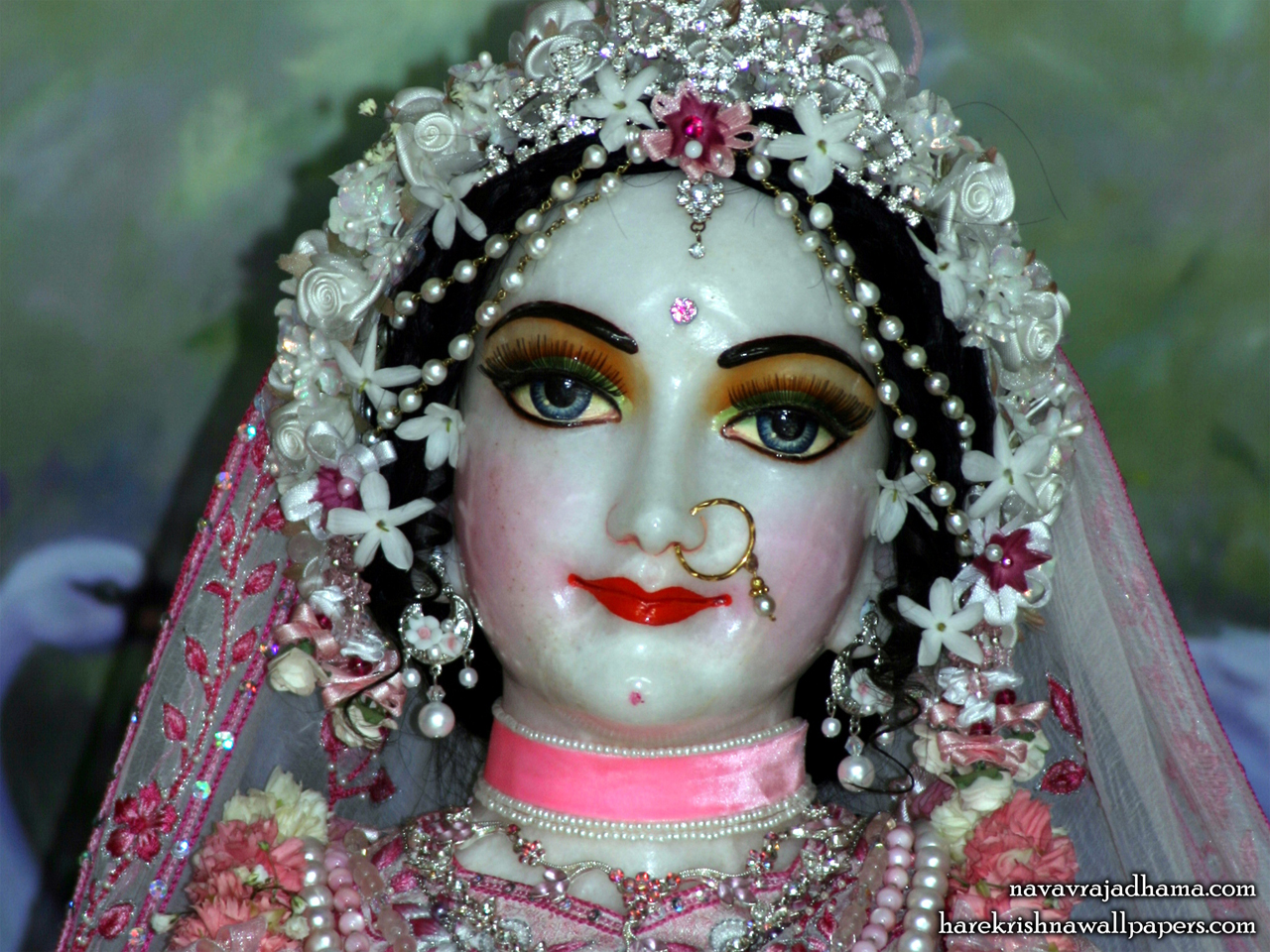 Sri Radha Close up Wallpaper (033) Size 1280x960 Download