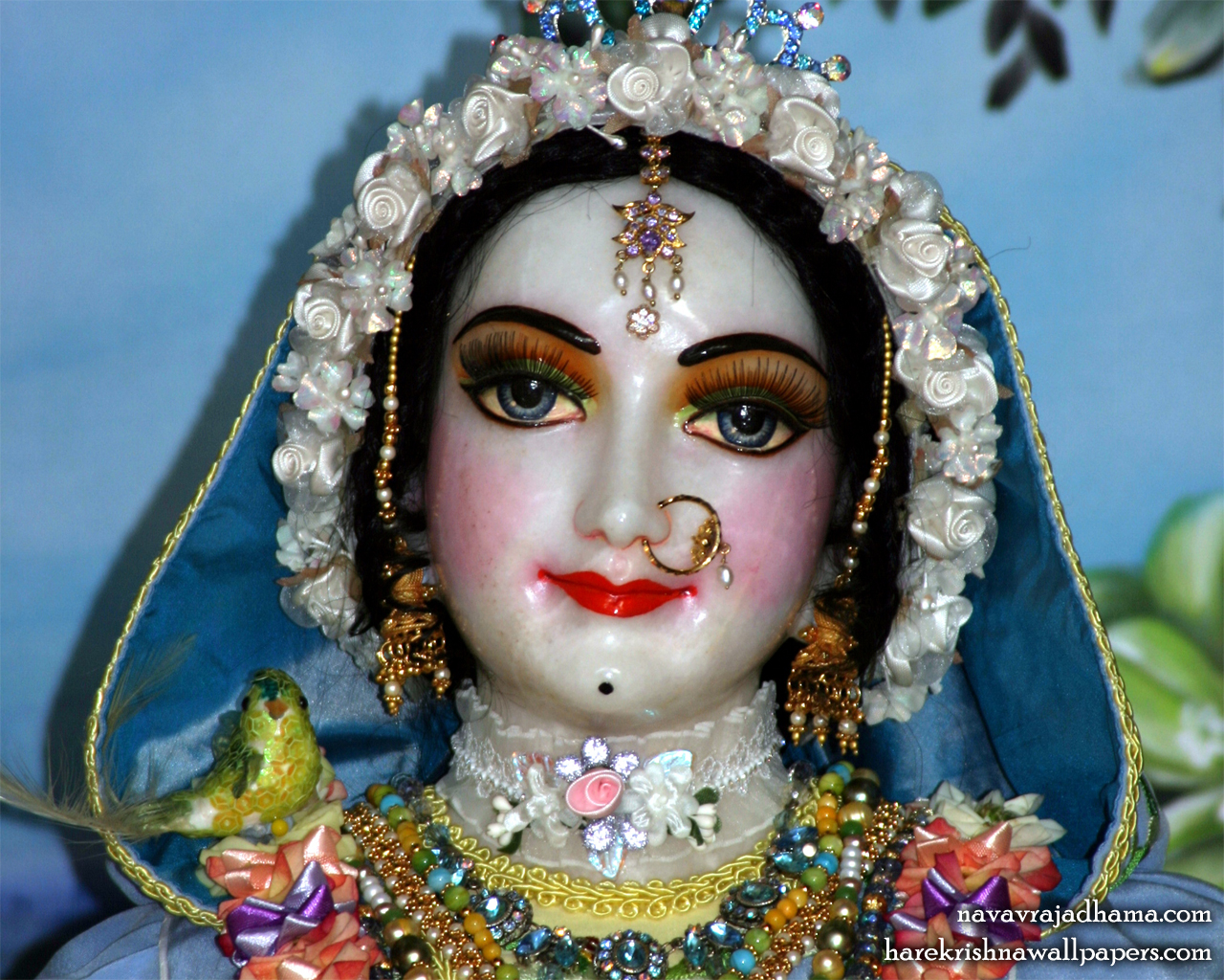 Sri Radha Close up Wallpaper (034) Size 1280x1024 Download