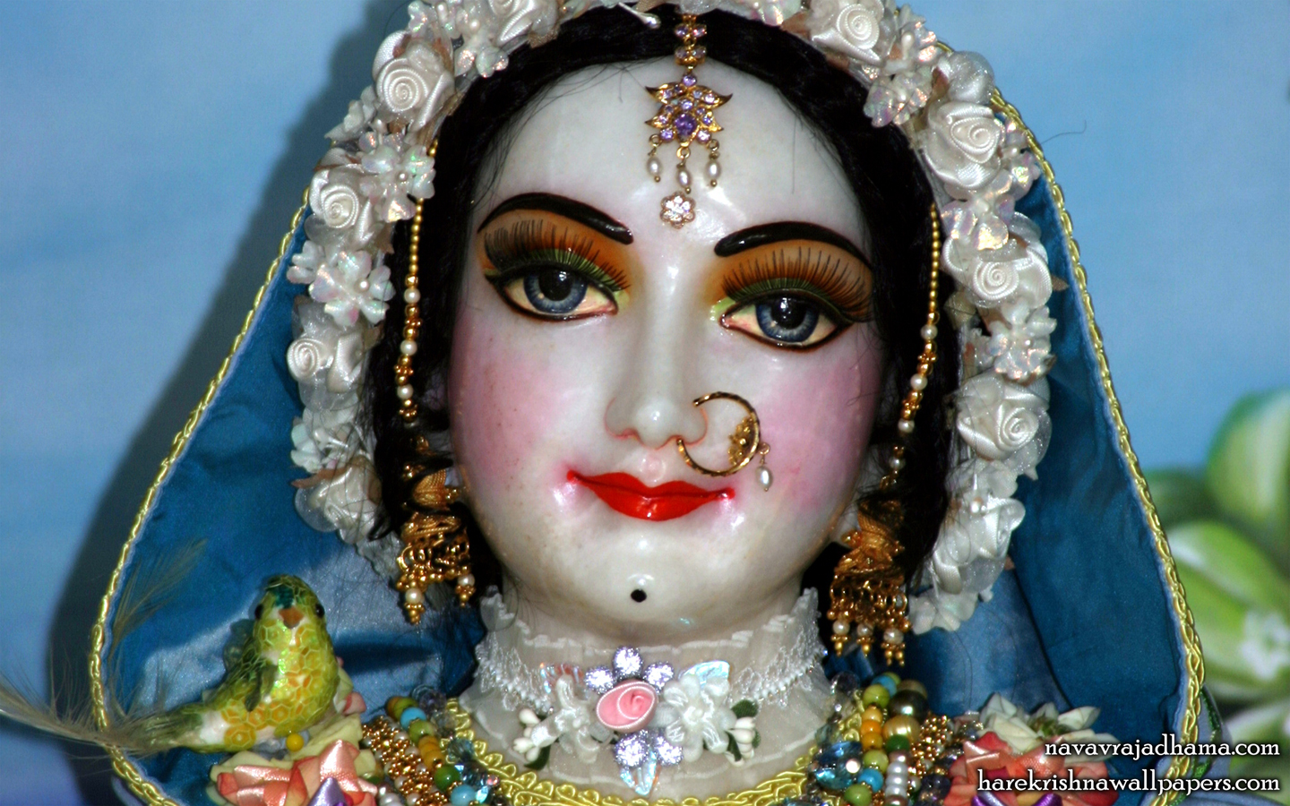 Sri Radha Close up Wallpaper (034) Size 1440x900 Download