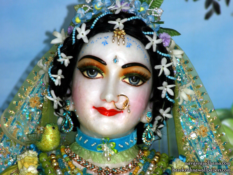 Sri Radha Close up Wallpaper (036) Size 800x600 Download