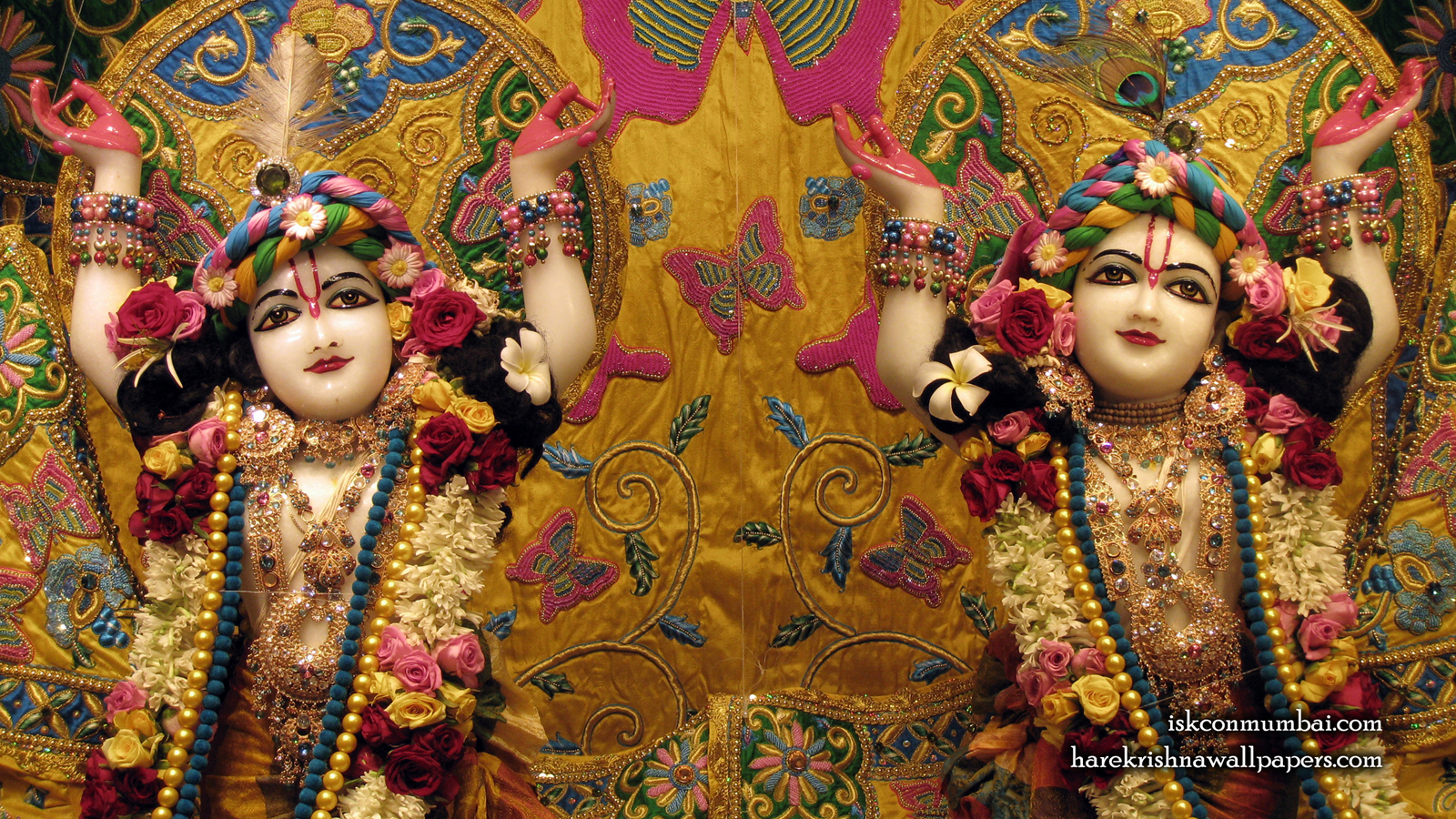 Sri Sri Gaura Nitai Close up Wallpaper (001) Size 1600x900 Download