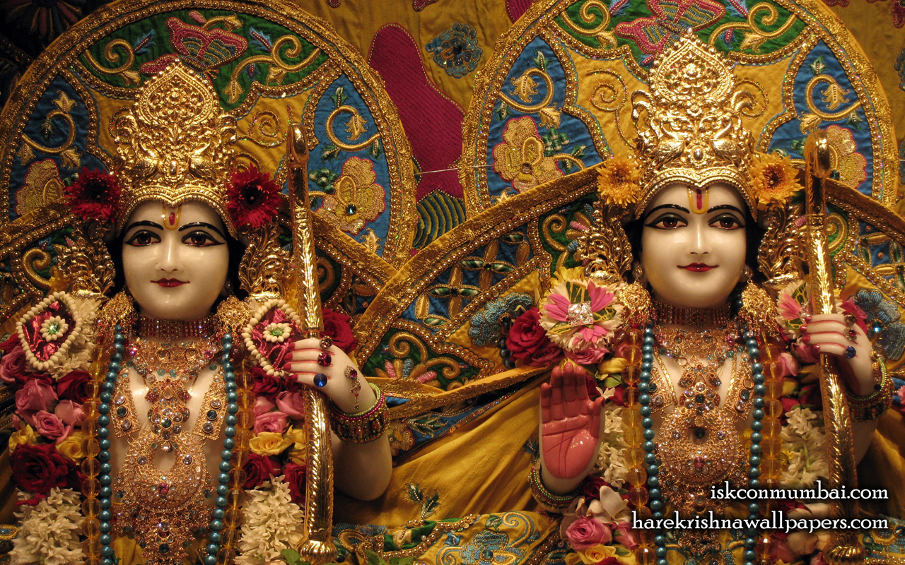 Sri Sri Rama Laxman Close up Wallpaper (001) Size 1280x800 Download