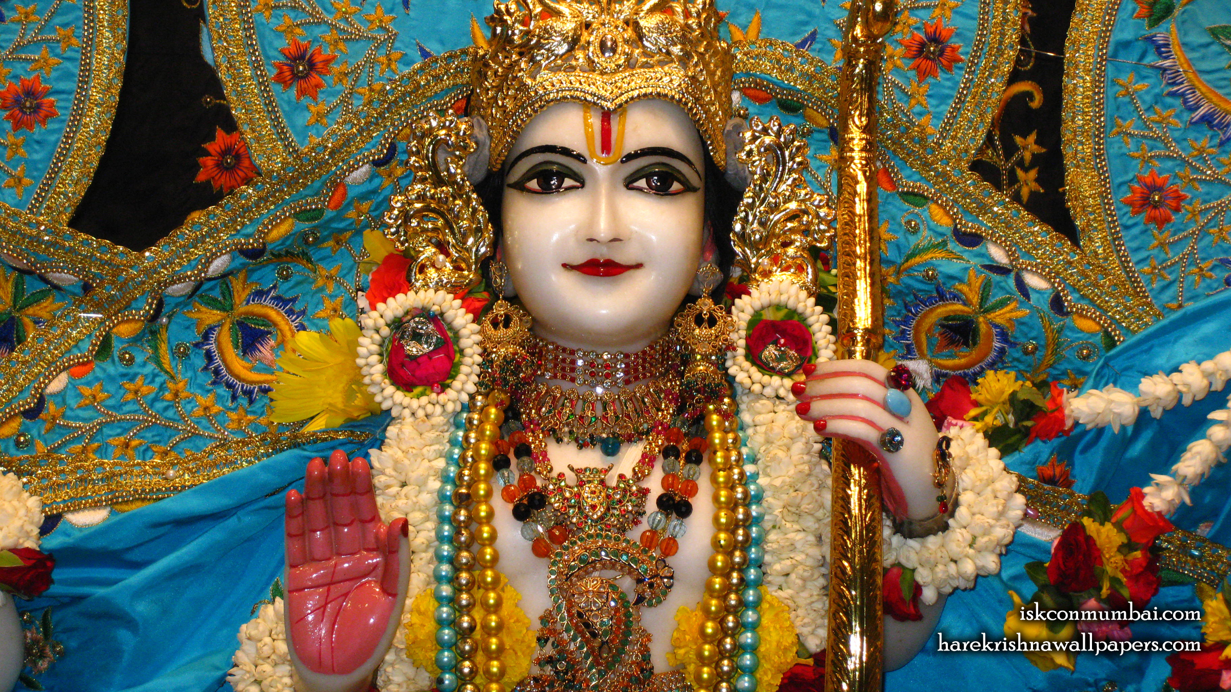 Sri Rama Close up Wallpaper (002) Size 2400x1350 Download