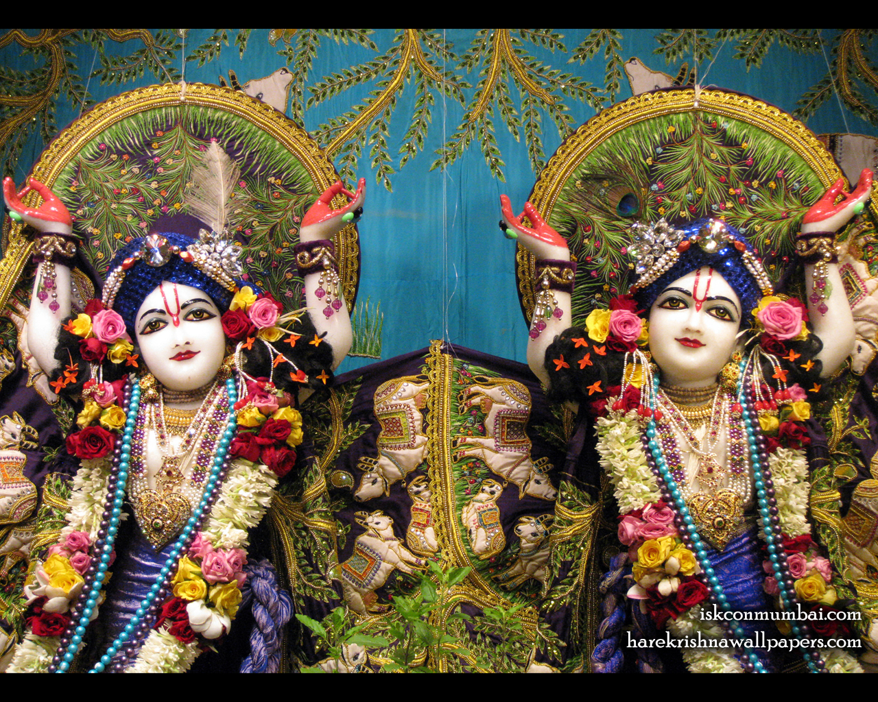 Sri Sri Gaura Nitai Close up Wallpaper (002) Size 1280x1024 Download