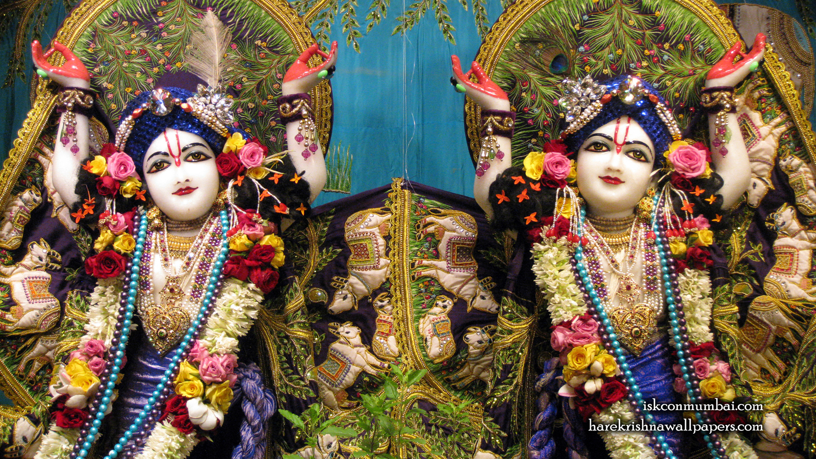 Sri Sri Gaura Nitai Close up Wallpaper (002) Size 1600x900 Download