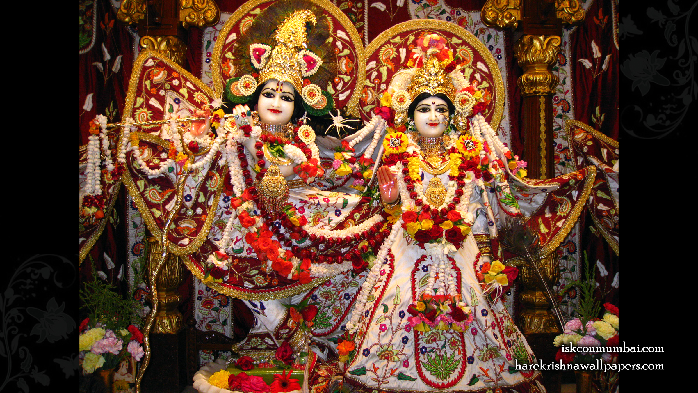 Sri Sri Radha Rasabihari Wallpaper (002) Size 2400x1350 Download