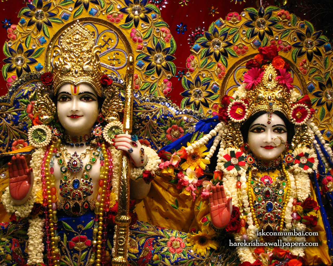 Sri Sri Sita Rama Close up Wallpaper (002) Size 1280x1024 Download