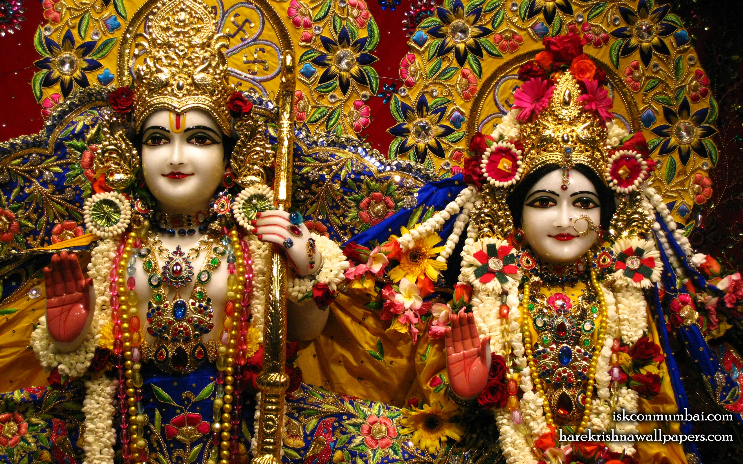 Sri Sri Sita Rama Close up Wallpaper (002) Size 2560x1600 Download