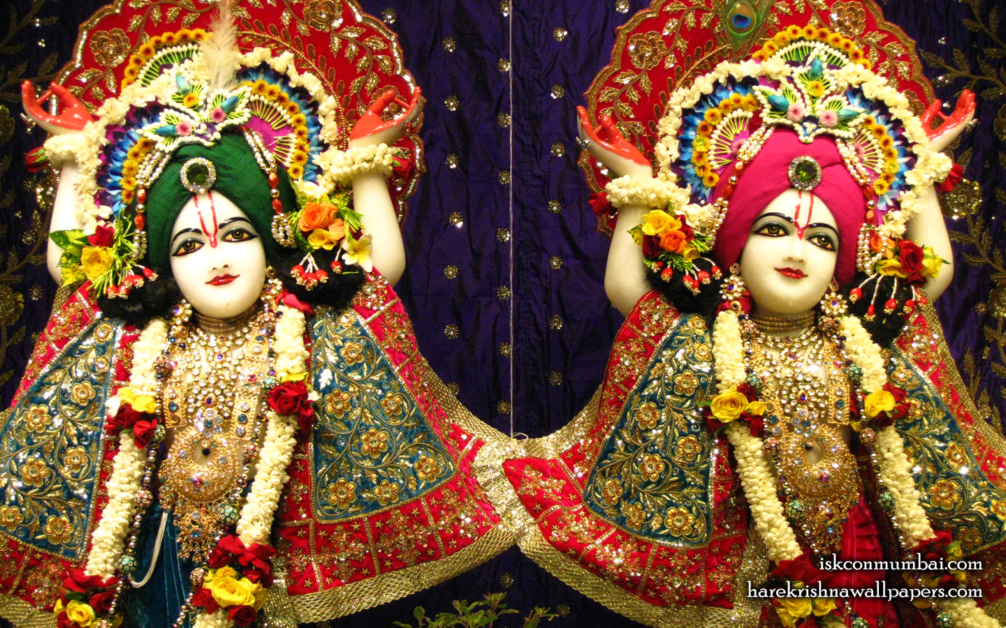 Sri Sri Gaura Nitai Close up Wallpaper (003) Size 1440x900 Download