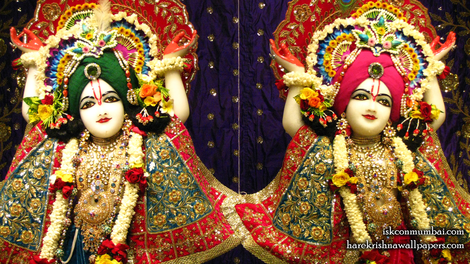 Sri Sri Gaura Nitai Close up Wallpaper (003) Size 1600x900 Download