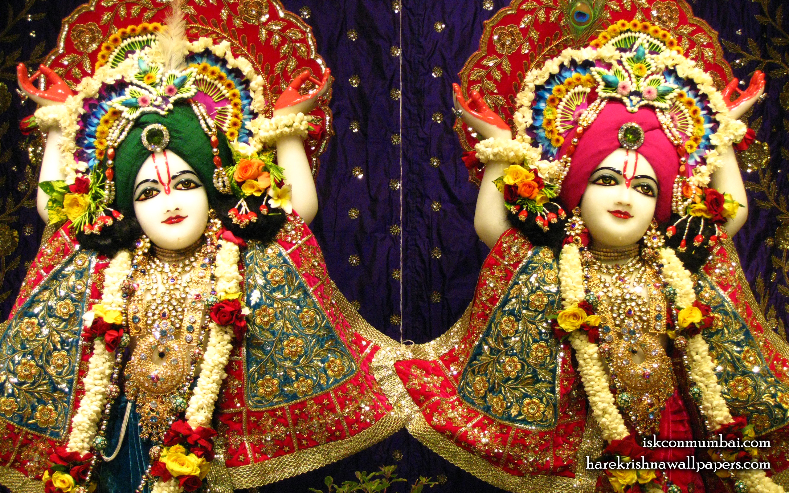 Sri Sri Gaura Nitai Close up Wallpaper (003) Size 2560x1600 Download
