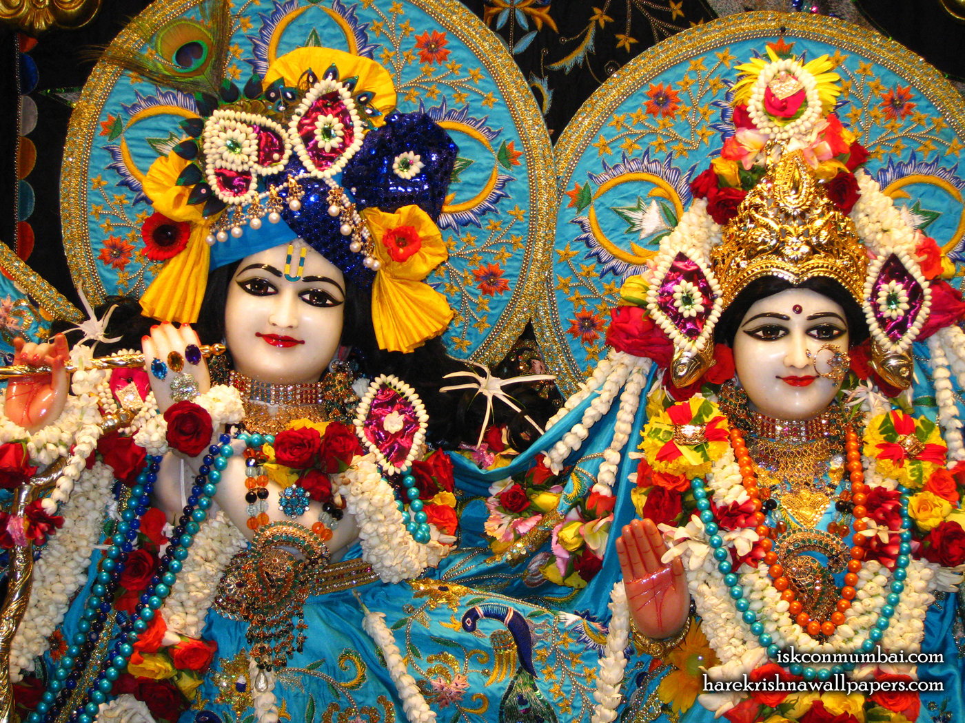 Sri Sri Radha Rasabihari Close up Wallpaper (003) Size 1400x1050 Download