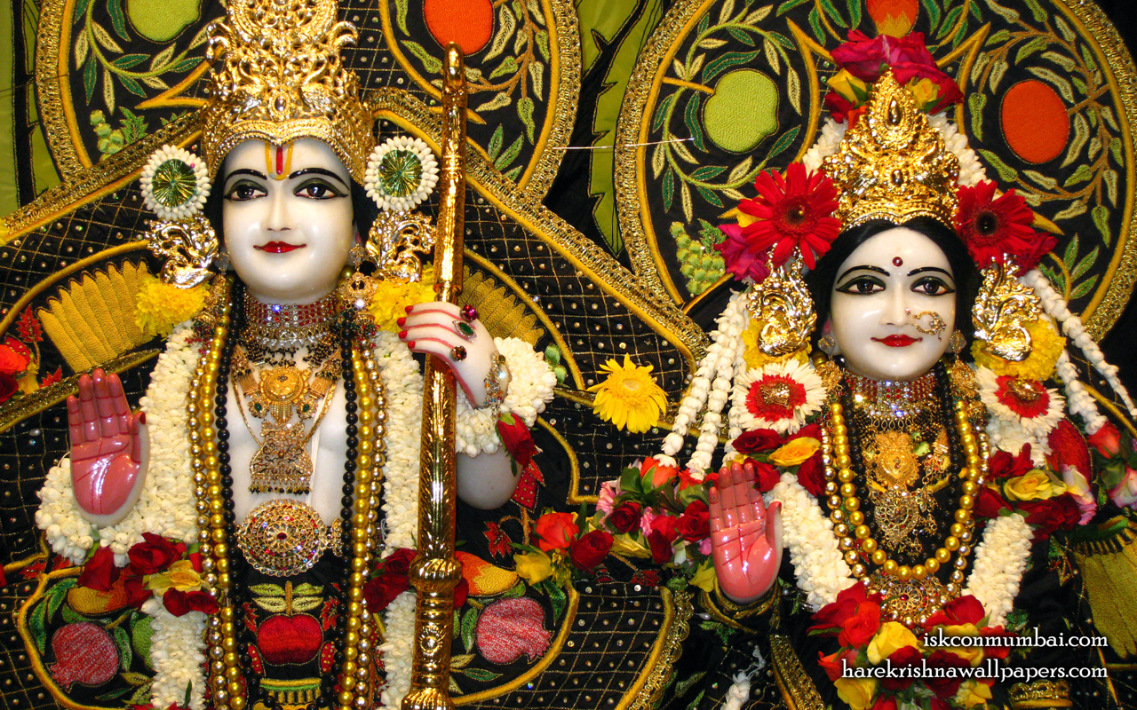 Sri Sri Sita Rama Close up Wallpaper (003) Size 1280x800 Download