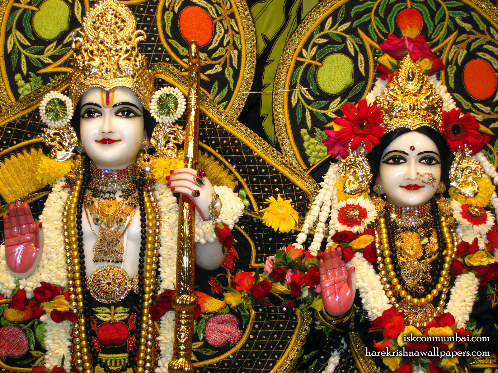 Sri Sri Sita Rama Close up Wallpaper (003) Size1600x1200 Download