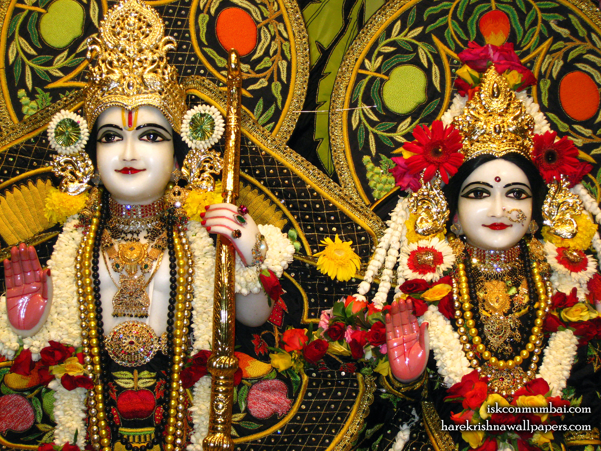 Sri Sri Sita Rama Close up Wallpaper (003) Size 1920x1440 Download