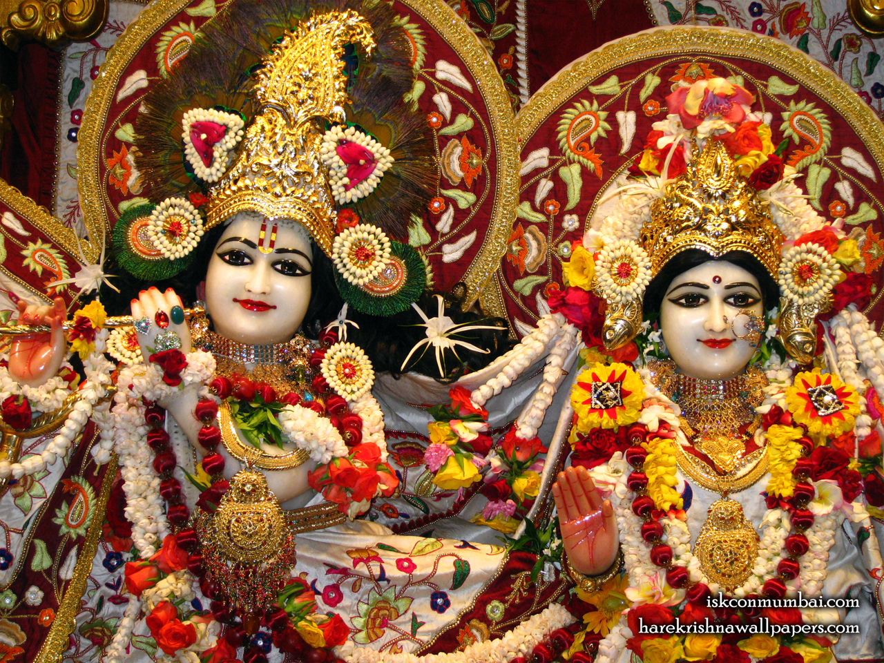 Sri Sri Radha Rasabihari Close up Wallpaper (004) Size 1280x960 Download