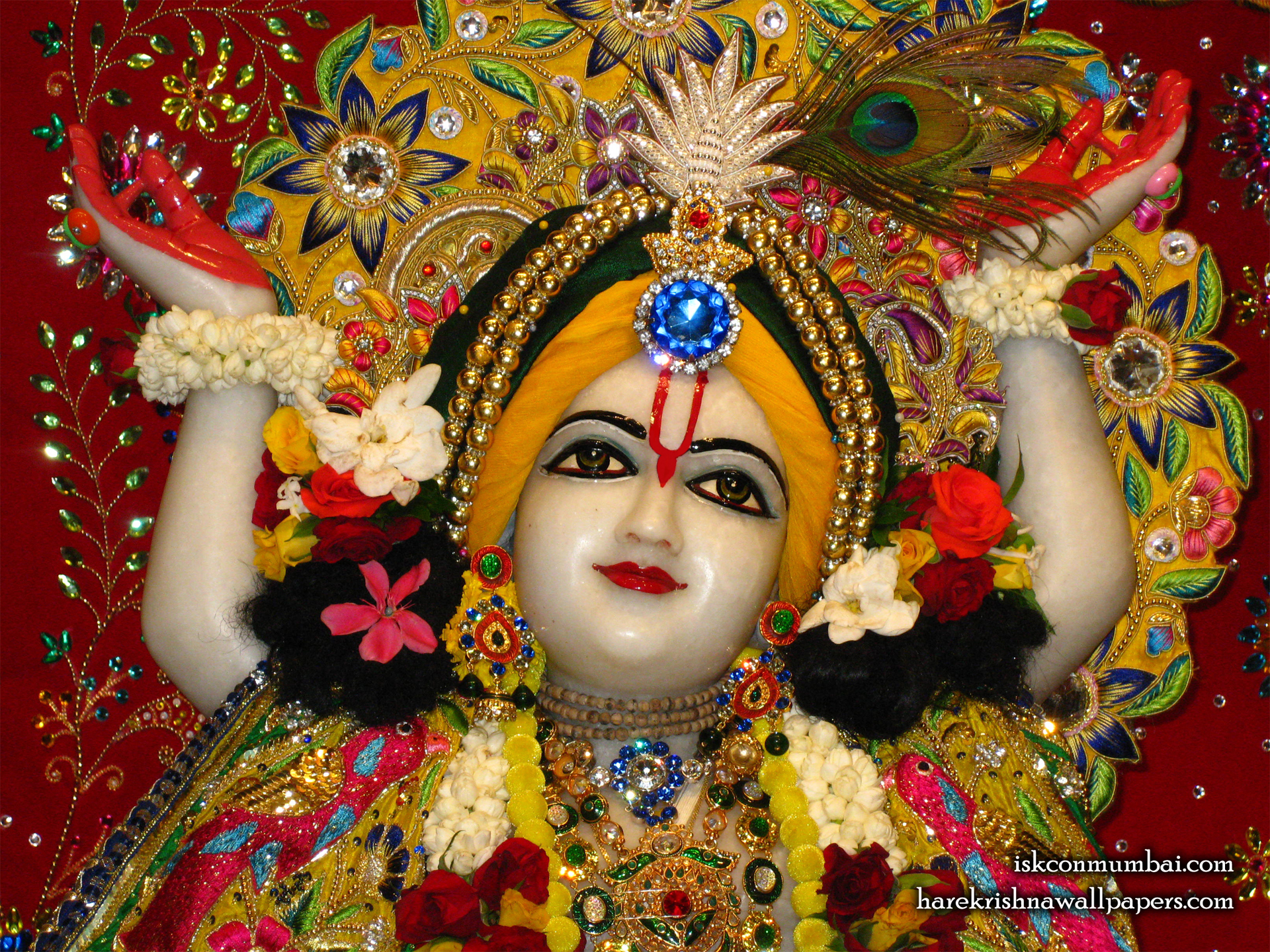 Sri Gauranga Face Wallpaper (005) Size 1920x1440 Download