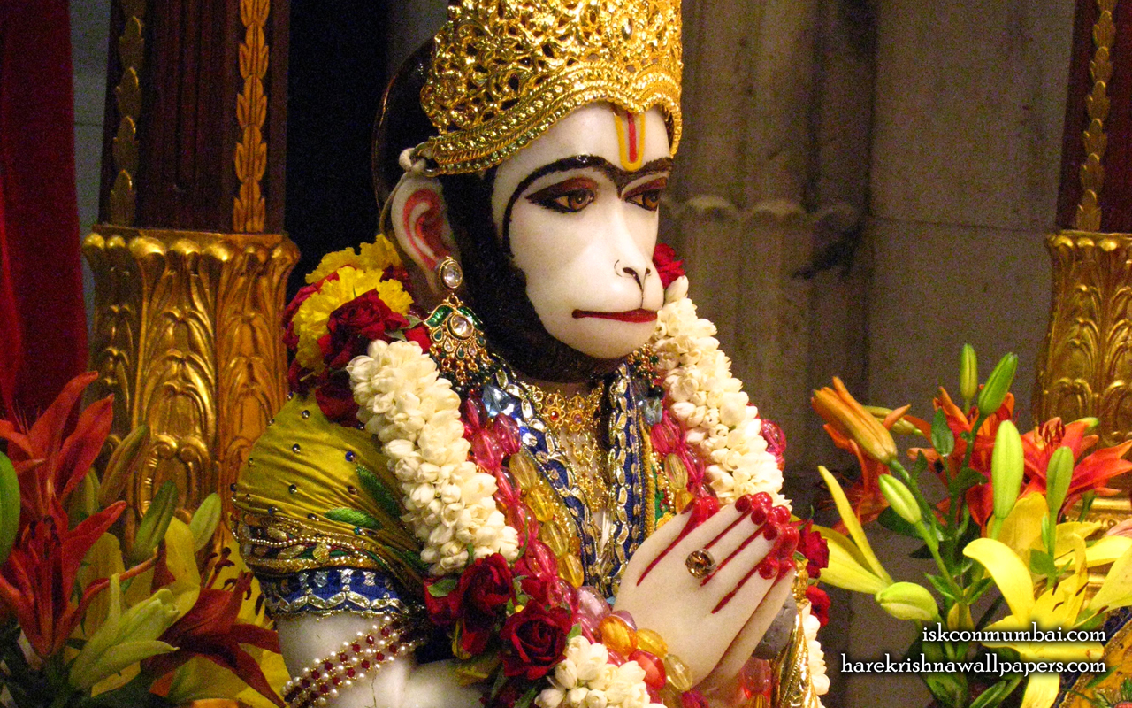 Sri Hanuman Face Wallpaper (005) Size 1280x800 Download