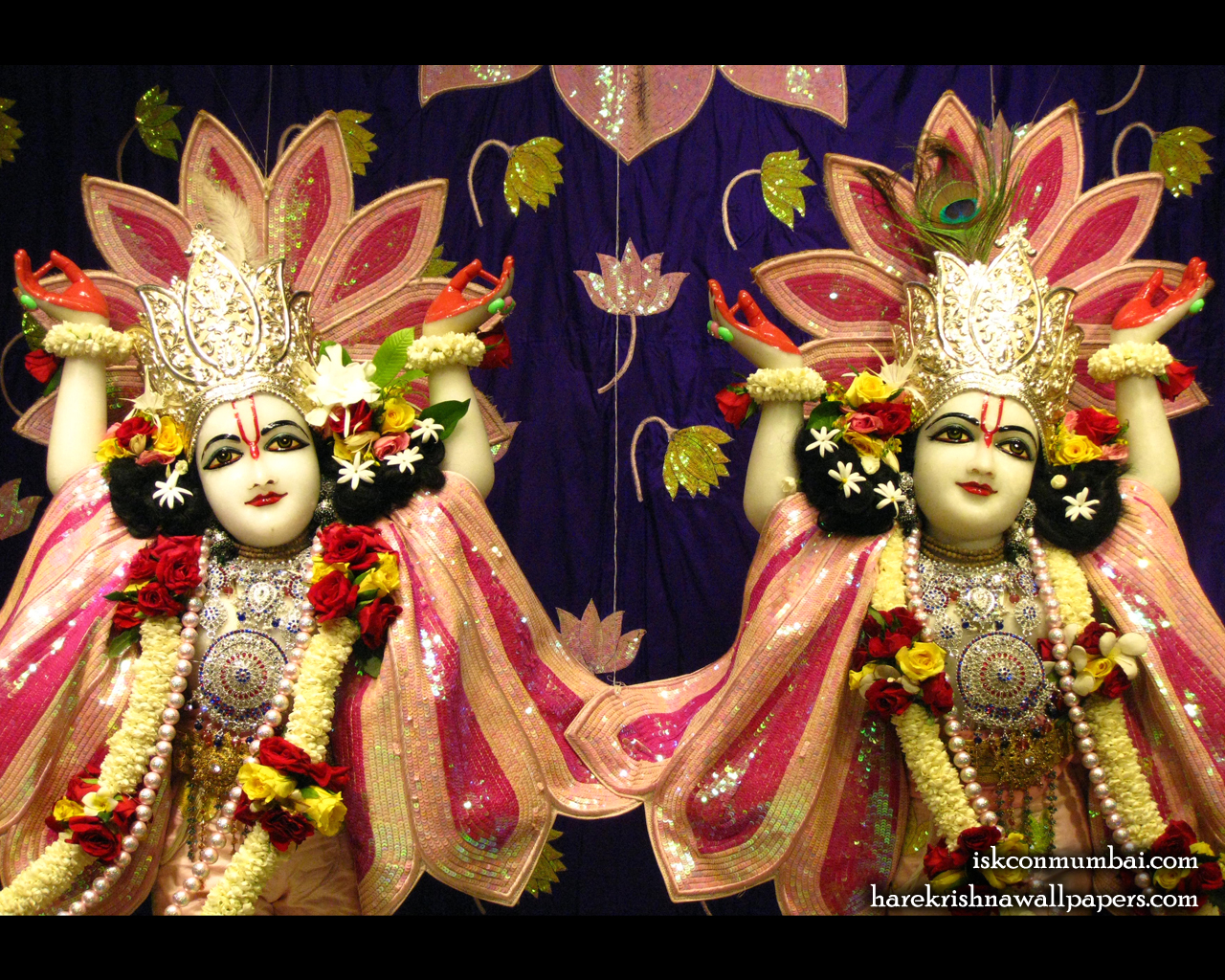 Sri Sri Gaura Nitai Close up Wallpaper (005) Size 1280x1024 Download