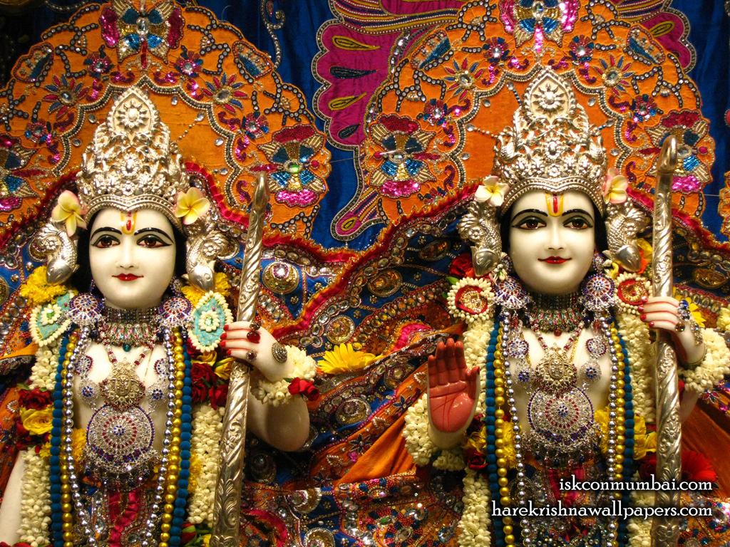 Sri Sri Rama Laxman Close up Wallpaper (005) Size 1024x768 Download