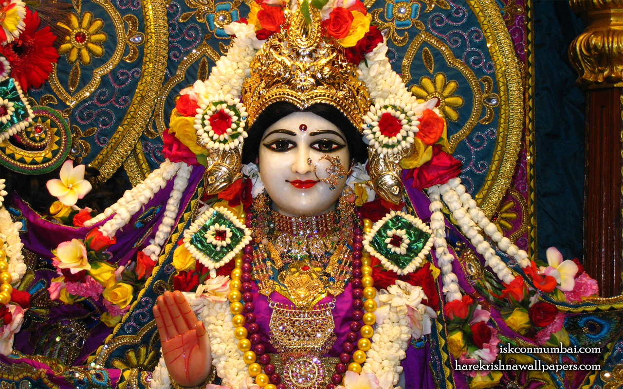 Sri Radha Face Wallpaper (006) Size 1280x800 Download