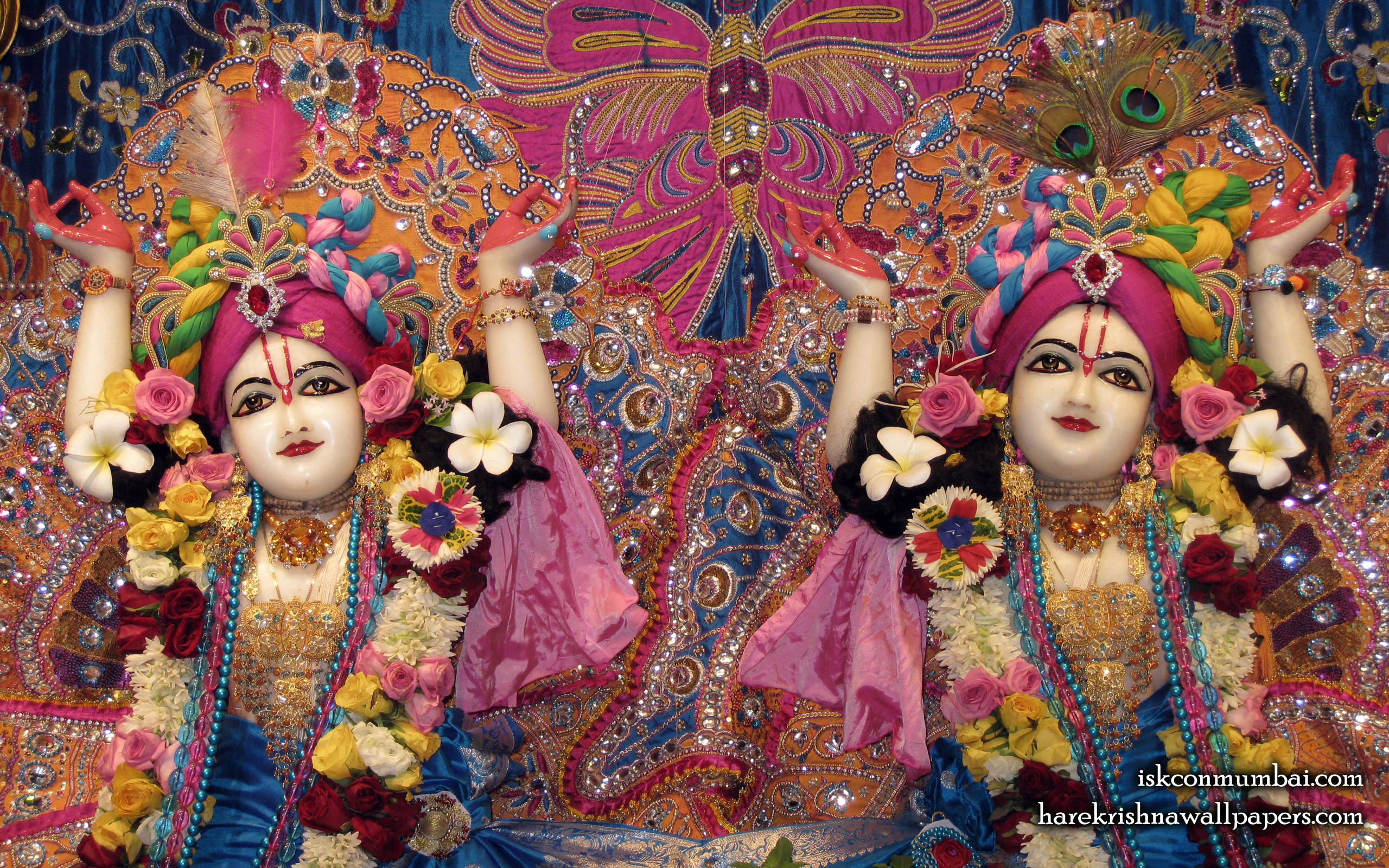 Sri Sri Gaura Nitai Close up Wallpaper (006) Size 2560x1600 Download