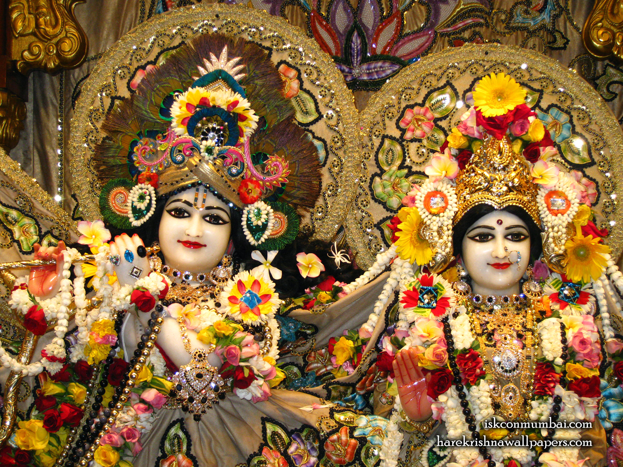 Sri Sri Radha Rasabihari Close up Wallpaper (006) Size 1280x960 Download