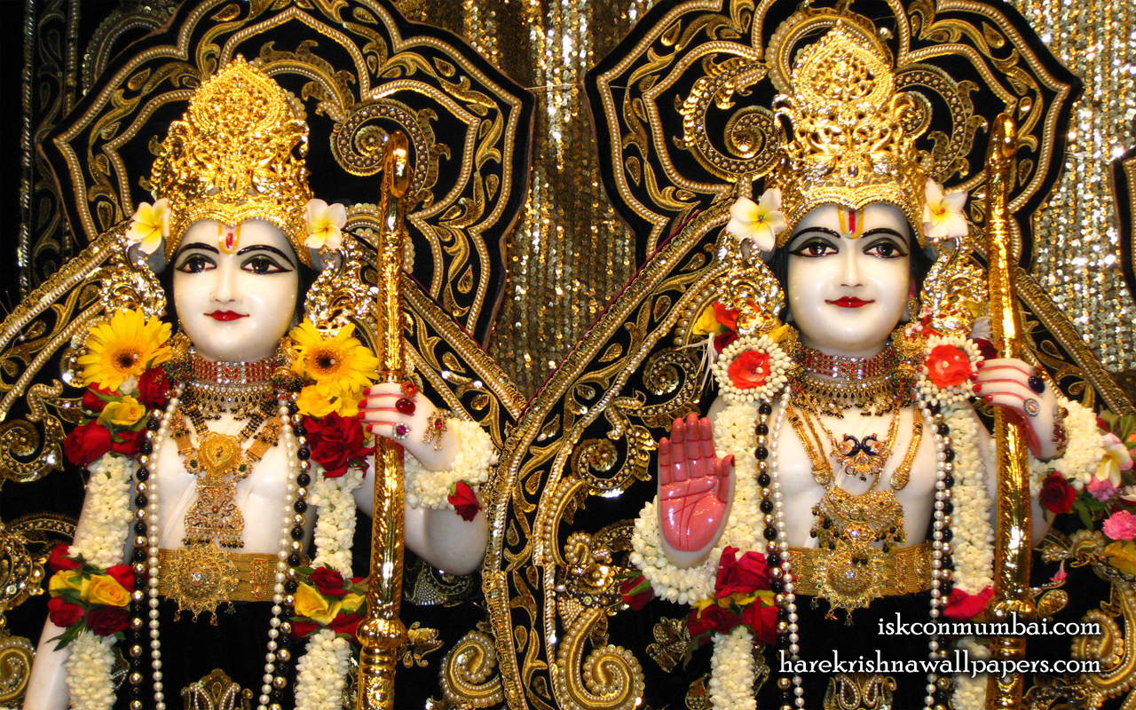 Sri Sri Rama Laxman Close up Wallpaper (006) Size 1280x800 Download