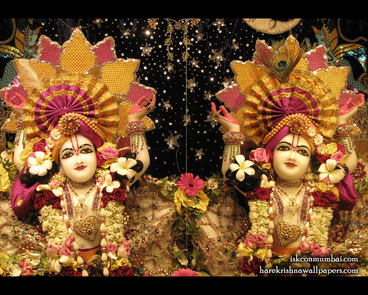 Sri Sri Gaura Nitai Close up Wallpaper (007) Size 1280x1024 Download