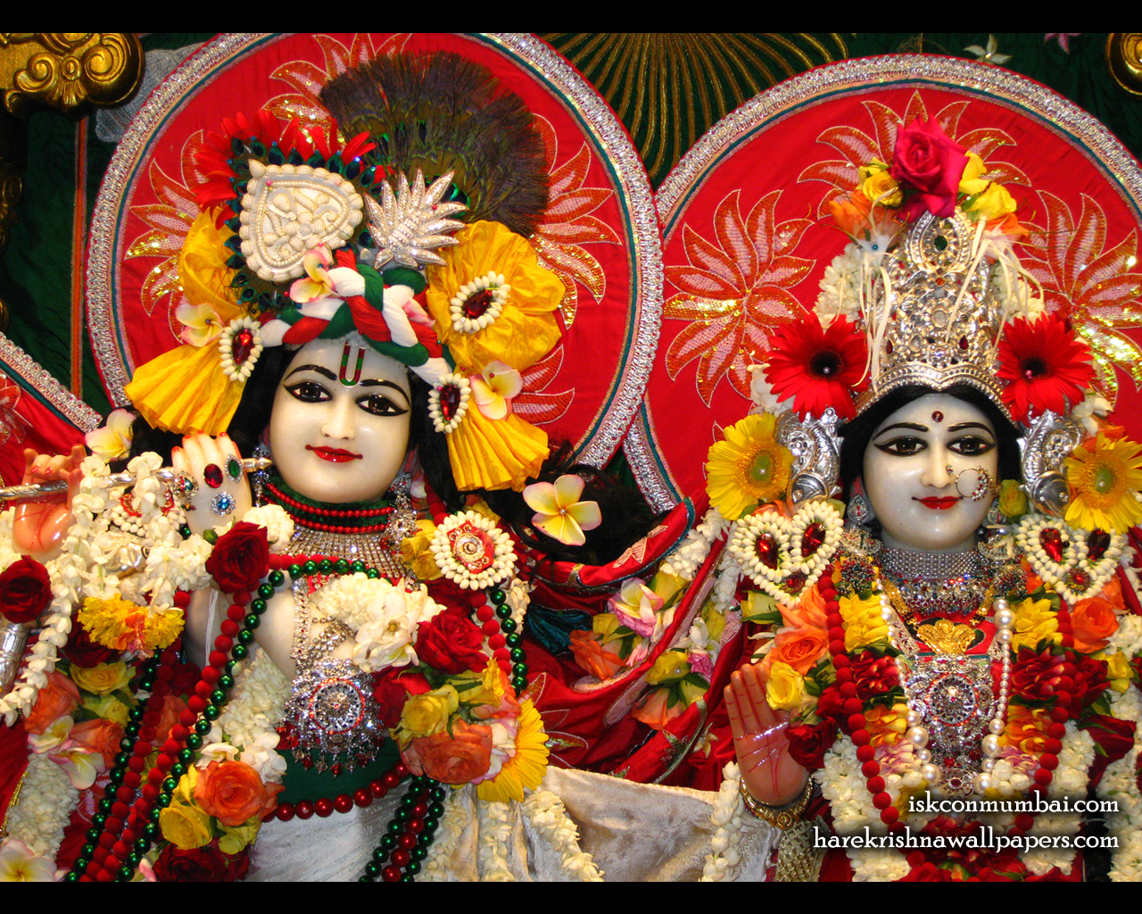 Sri Sri Radha Rasabihari Close up Wallpaper (007) Size 1280x1024 Download