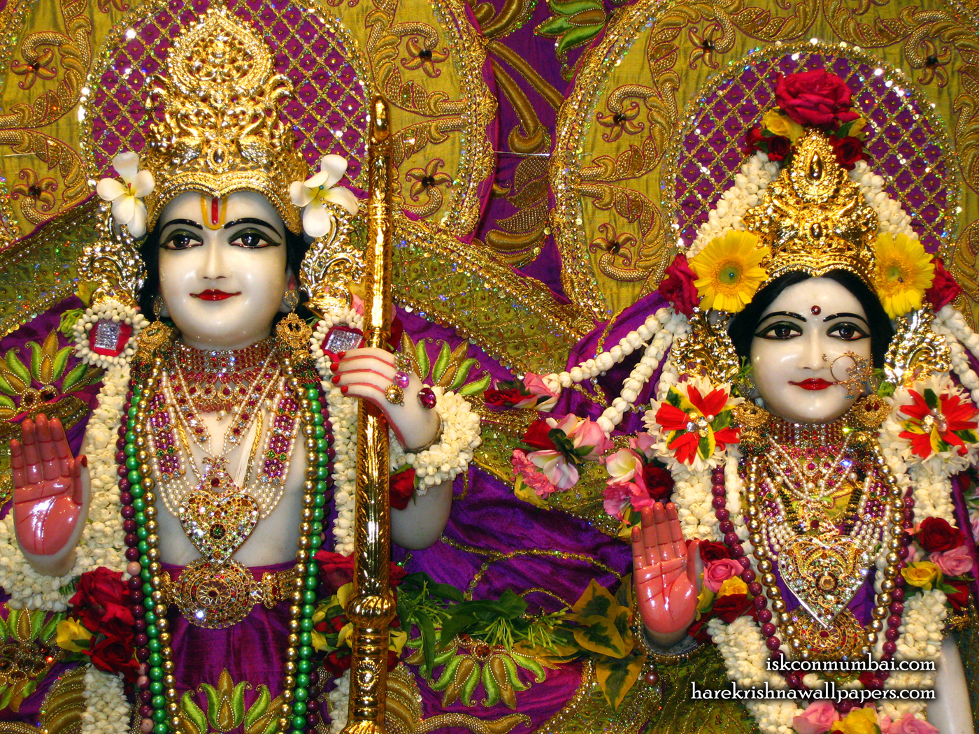 Sri Sri Sita Rama Close up Wallpaper (007) Size 1400x1050 Download