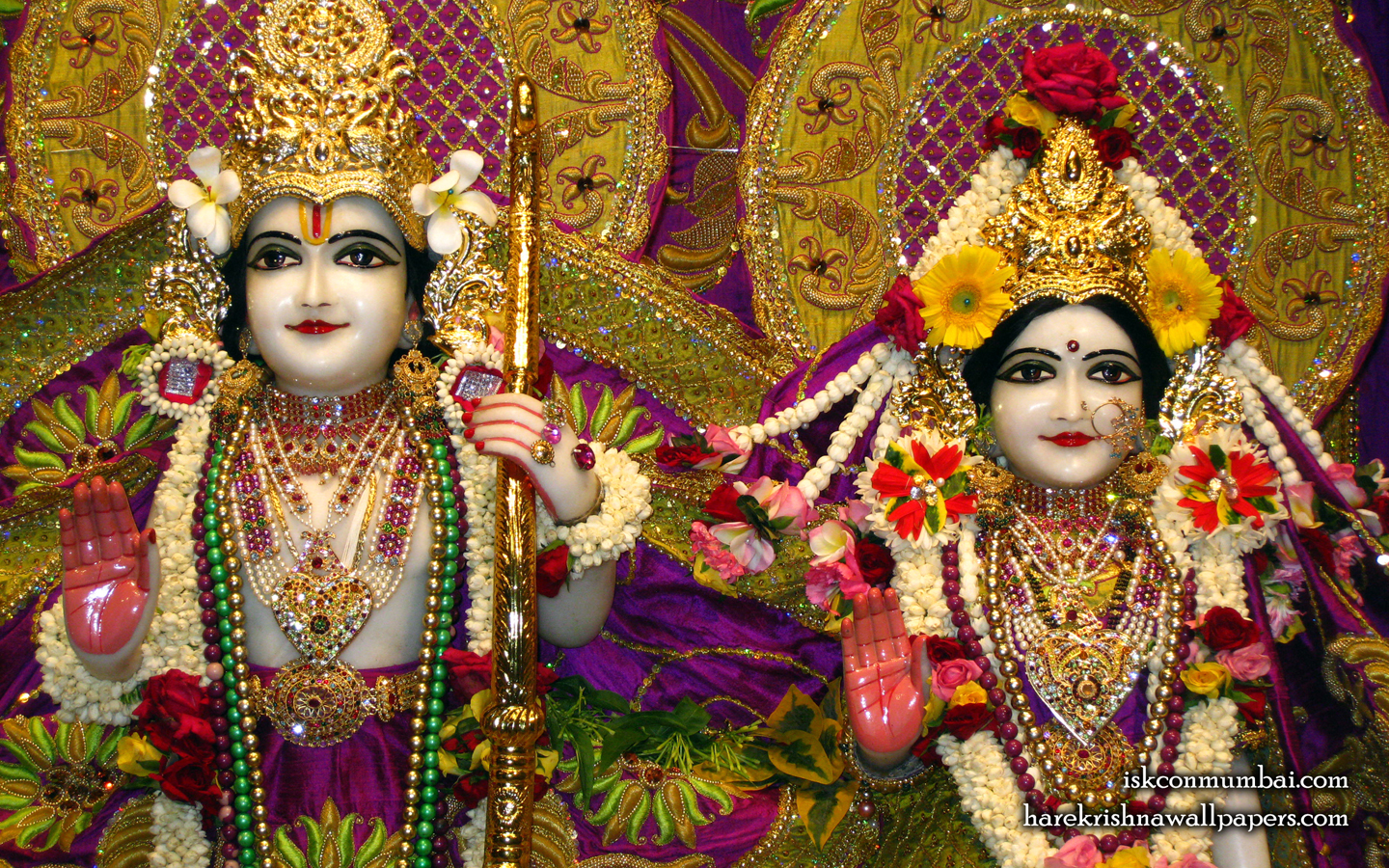 Sri Sri Sita Rama Close up Wallpaper (007) Size 1440x900 Download