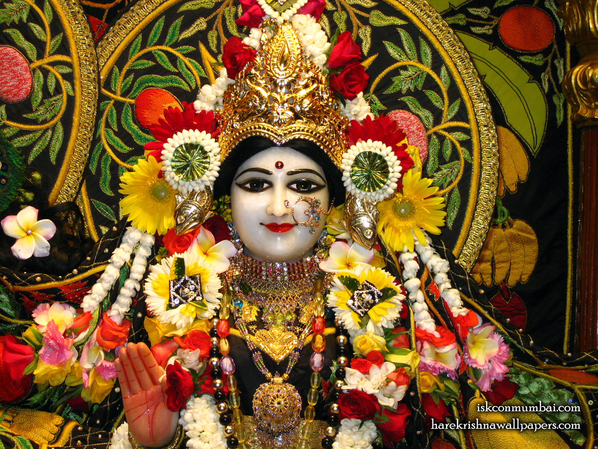 Sri Radha Face Wallpaper (008) Size1200x900 Download