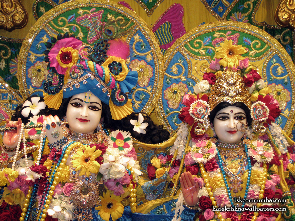 Sri Sri Radha Rasabihari Close up Wallpaper (009) Size 1152x864 Download