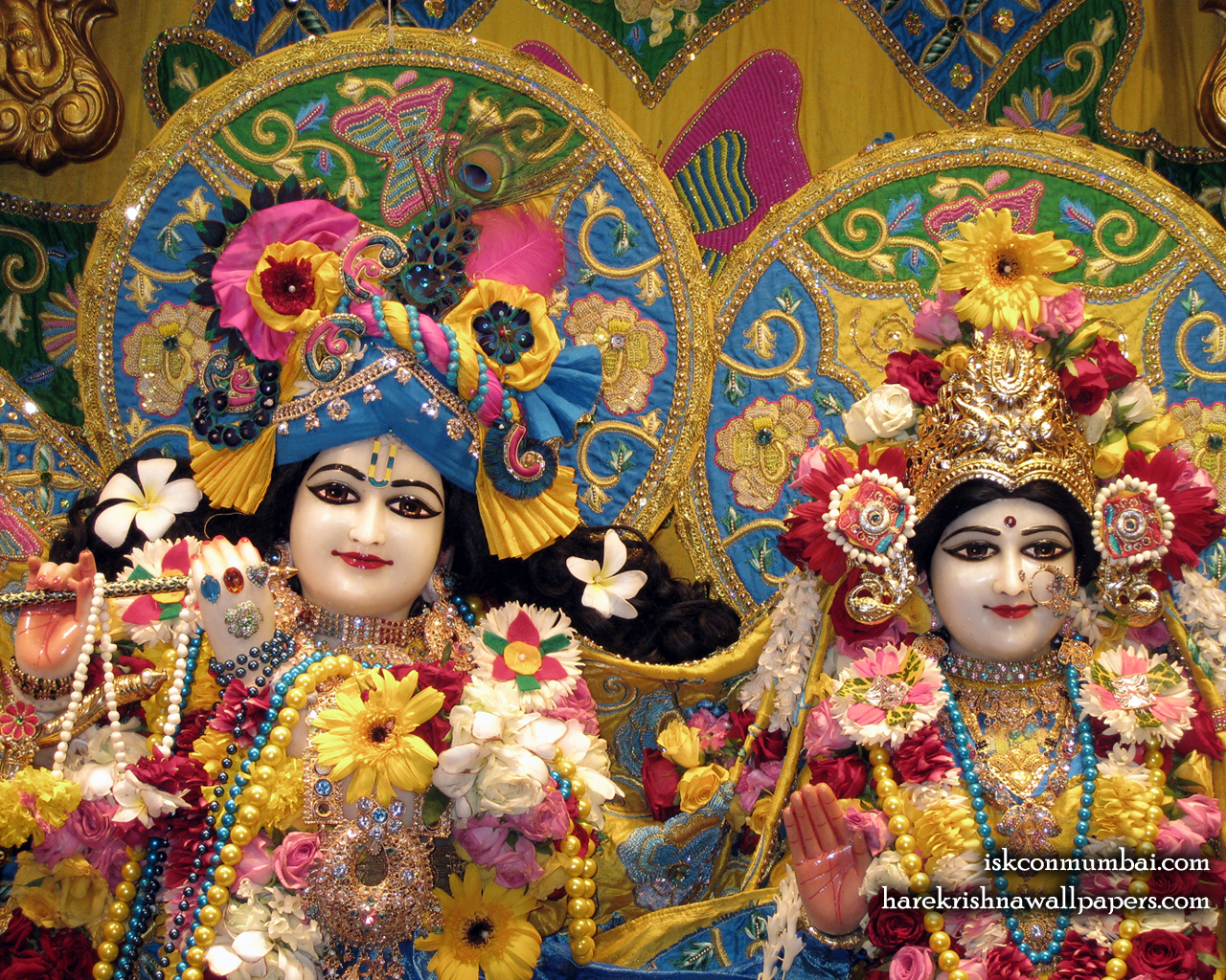 Sri Sri Radha Rasabihari Close up Wallpaper (009) Size 1280x1024 Download