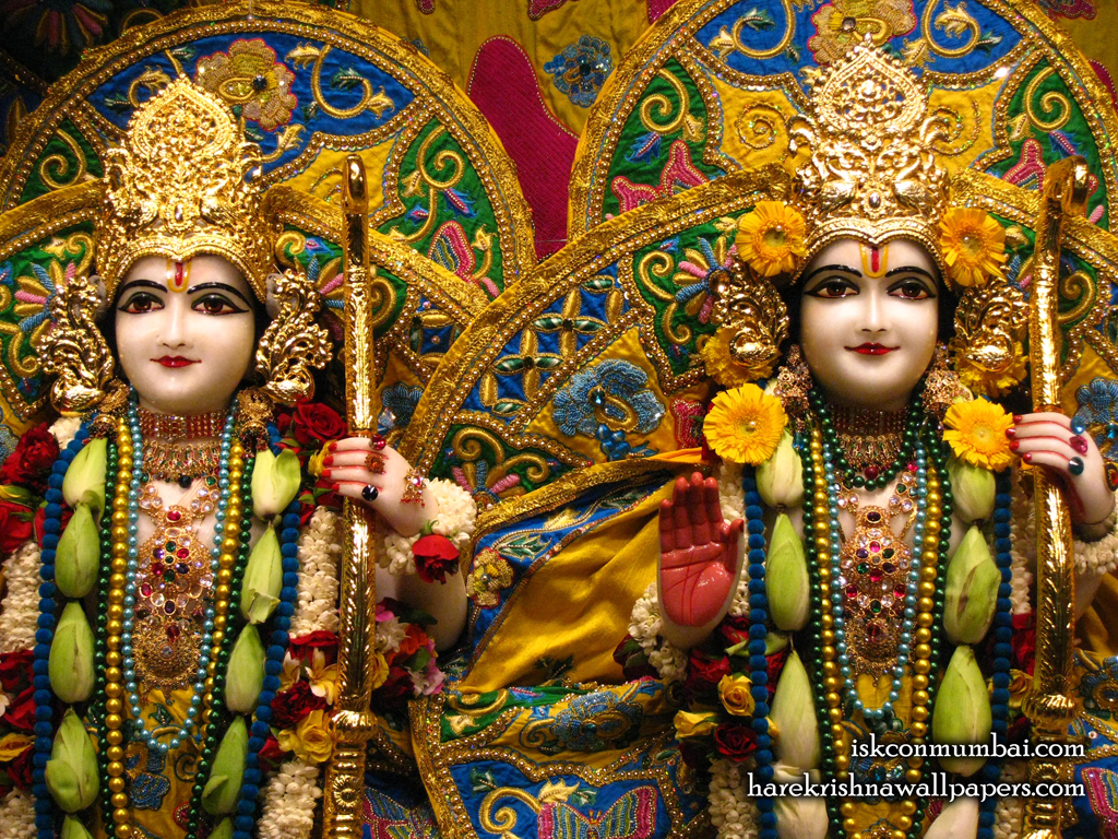 Sri Sri Rama Laxman Close up Wallpaper (009) Size 1024x768 Download