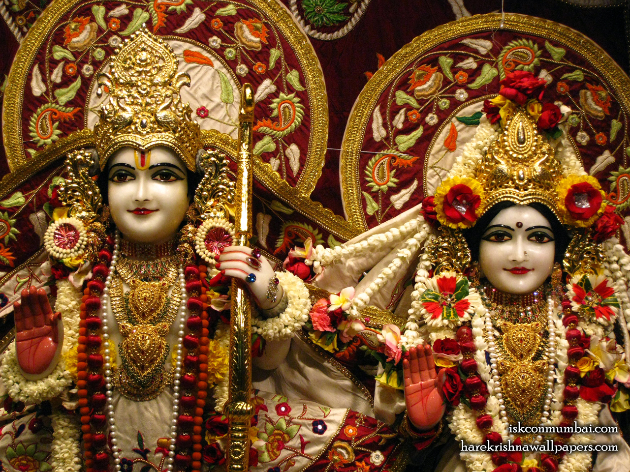 Sri Sri Sita Rama Close up Wallpaper (009) Size 1280x960 Download