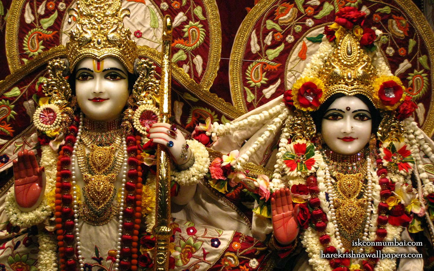 Sri Sri Sita Rama Close up Wallpaper (009) Size 1440x900 Download